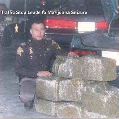 traffic stop leads to marijuana seizure
