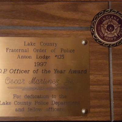 Lake County FOP Officer of the Year 1997