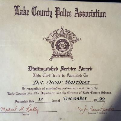 LCPA Distinguished Service Award 1999