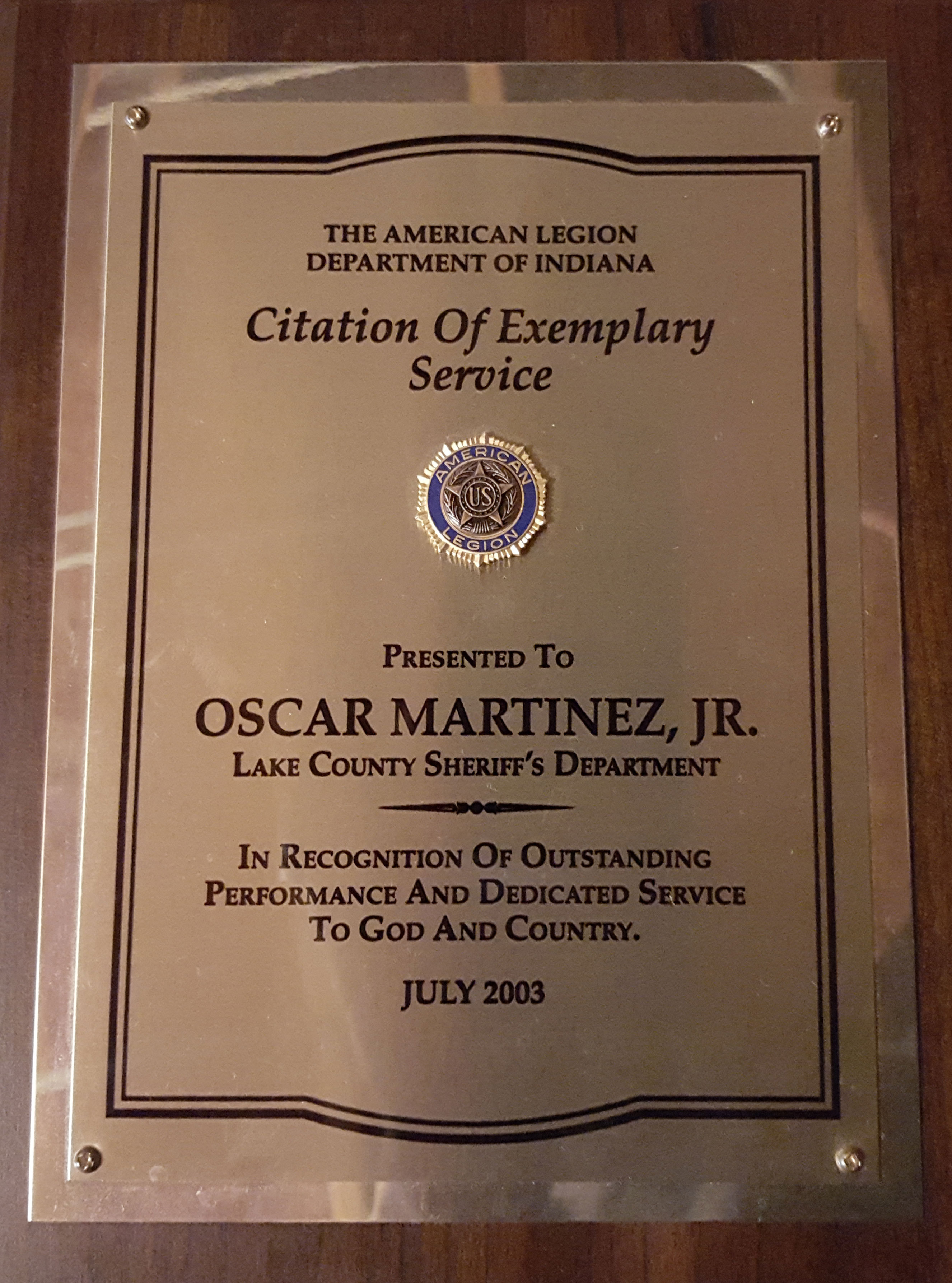 Awards Recognition