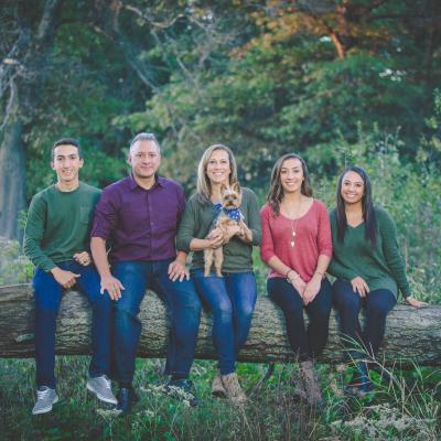 Oscar Martinez and Family